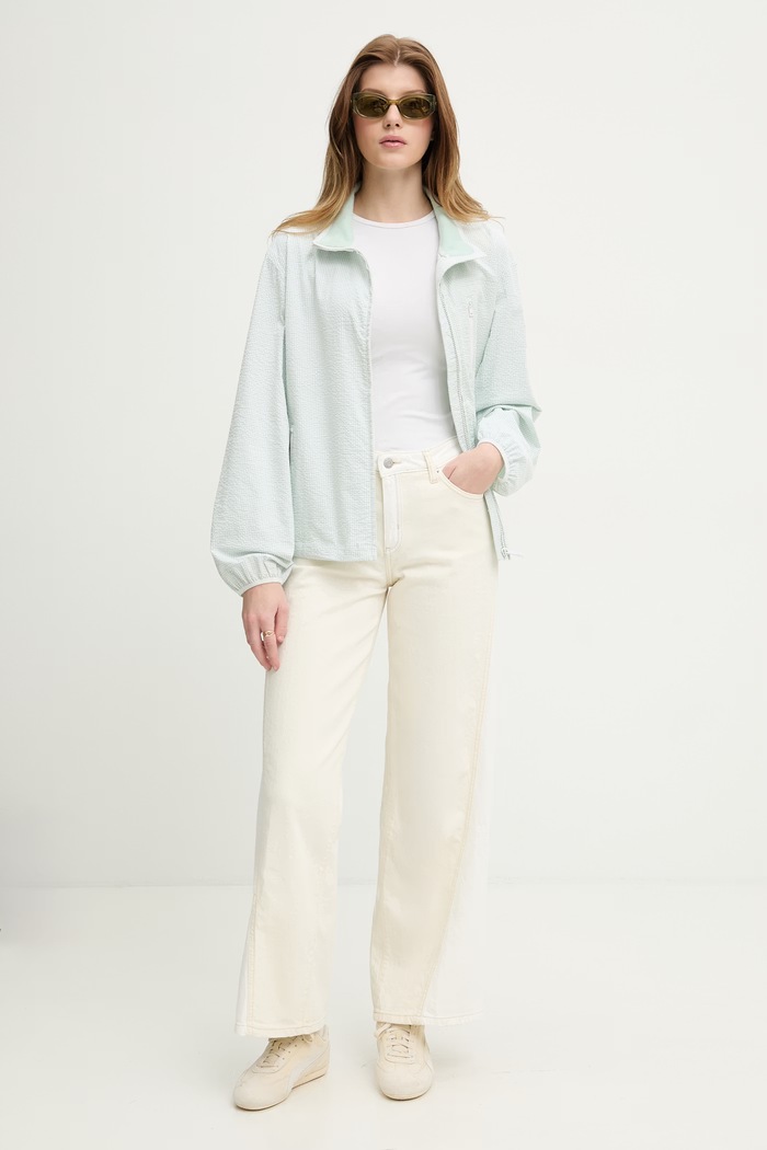Guess Jeans jachetă pentru femei W6GL00.WFC01 verde SS26