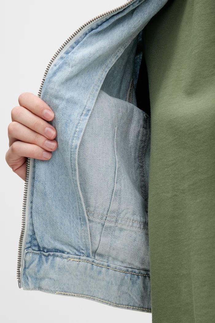 Guess Jeans prechodná bunda dámska rifľová W6GN11.D6533
