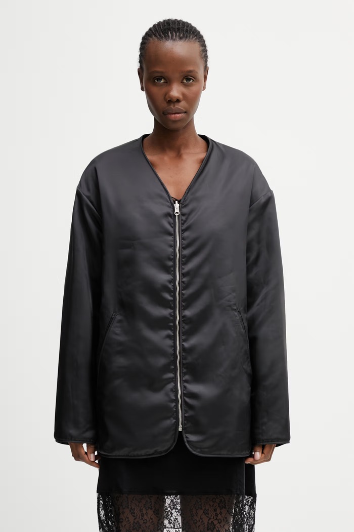 MM6 Maison Margiela giacca da donna nero S52AM0351.MTN134.962