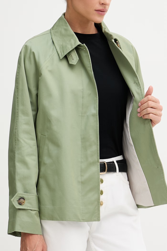 United Colors of Benetton palton pentru femei, din bumbac 2QJYDN09K