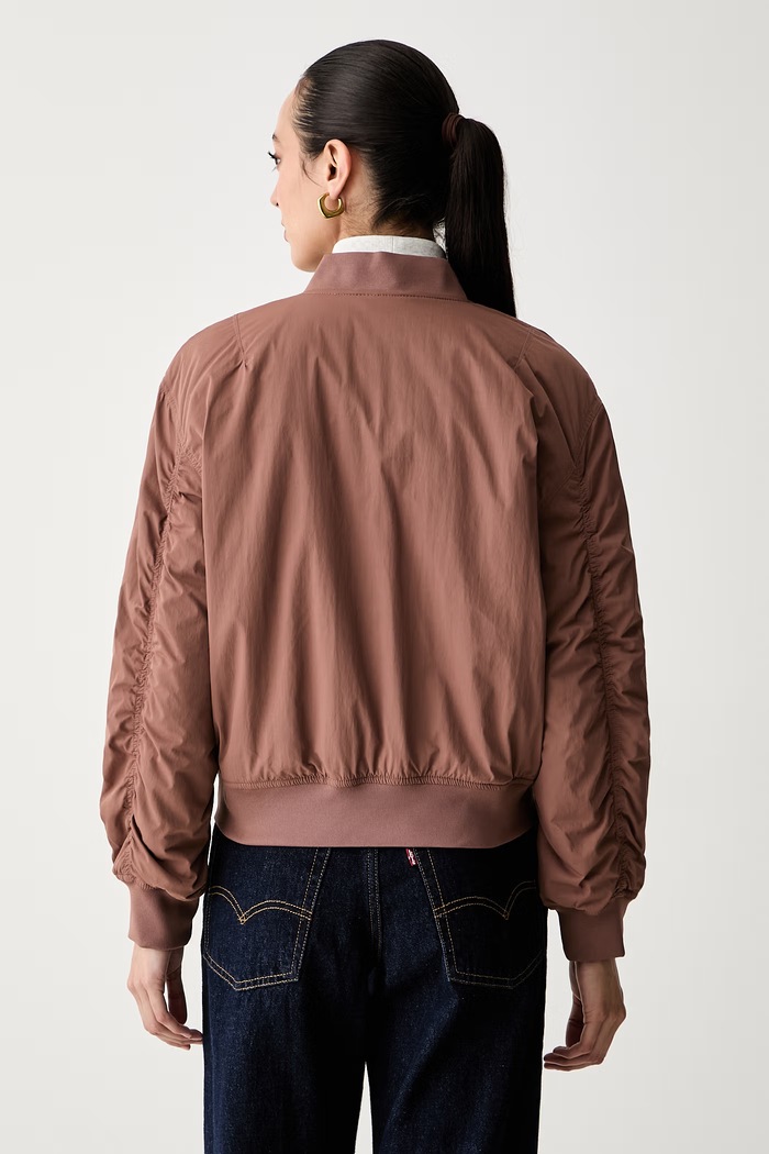 Odzież Calvin Klein Jeans bomberka damska LV047F505G różowy