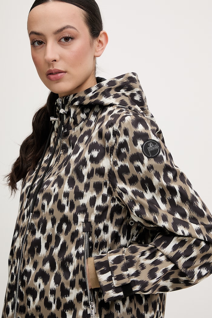 Fusalp jachetă pentru femei KASIMA LEOPARD negru J1005