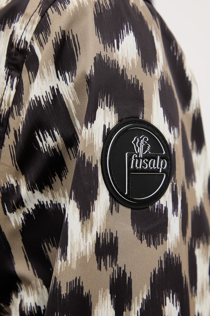 Fusalp jachetă pentru femei KASIMA LEOPARD J1005 negru