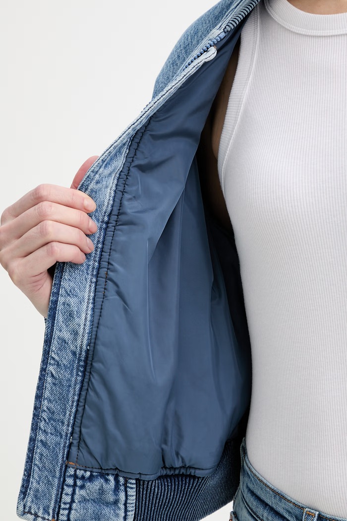 Džínsová bomber bunda Levi's SCOUT WESTERN 005AZ.0000