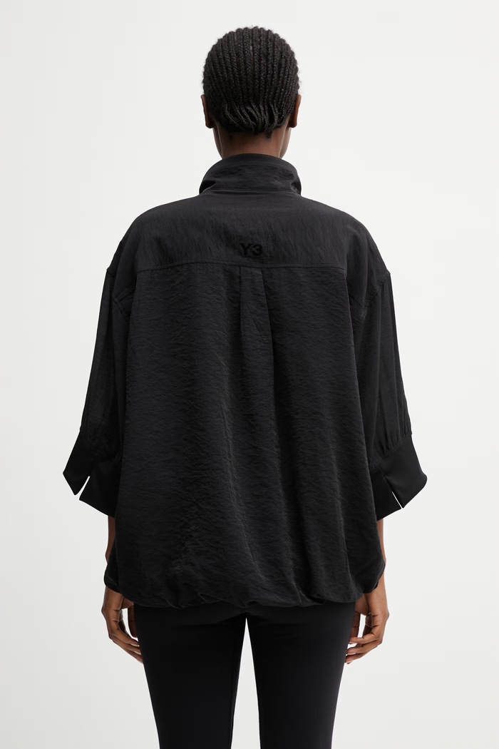 Ρούχα Y-3 SS TRACK TOP μπουφάν Γυναικείο KH0425 μαύρο