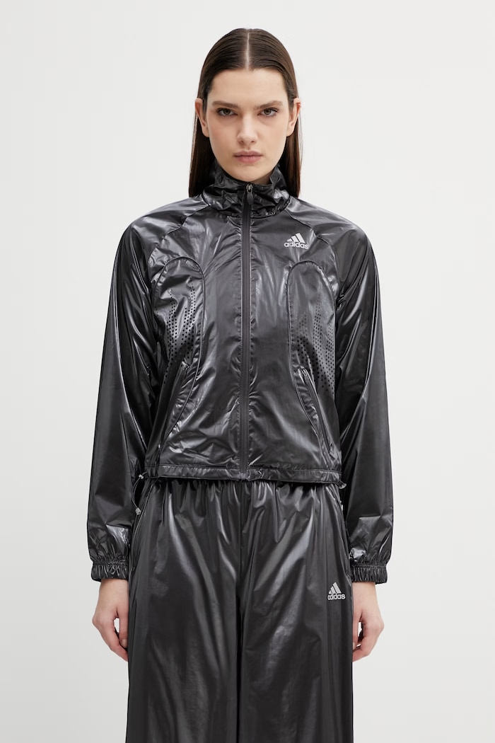 adidas Originals rövid dzseki női F50 TRACKTOP nem szigetelt ezüst KE0249