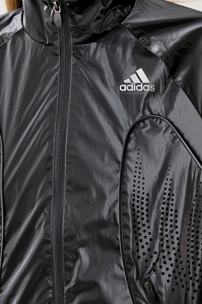adidas Originals κοντό μπουφάν γυναικείο F50 TRACKTOP KE0249 ασημί