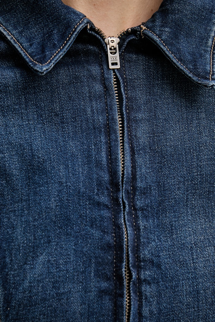 Rifľová bunda Levi's STRETCH FITTED 005EA modrá