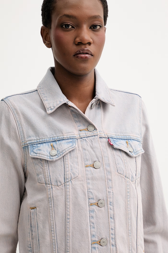 Rifľová bunda Levi's ORIGINAL ružová 29945.0244