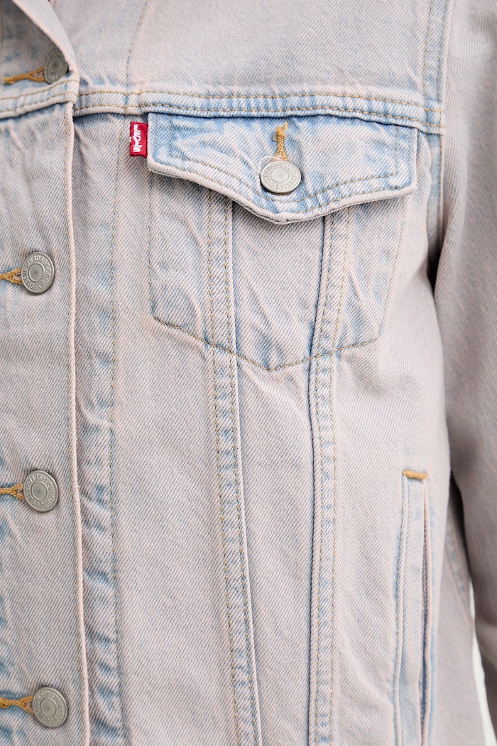 Rifľová bunda Levi's ORIGINAL 29945.0244 ružová