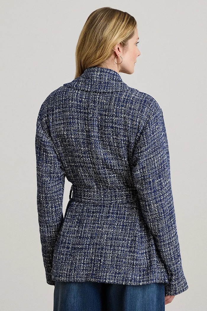 Lauren Ralph Lauren krátka dámska bunda 200P10127 modrá SS26