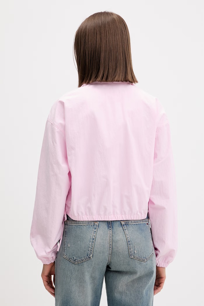 Odzież Tommy Jeans kurtka przejściowa damska DW0DW22325 różowy