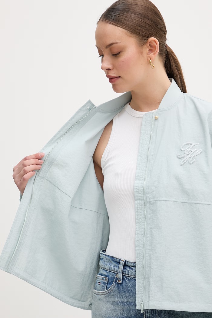 Tommy Hilfiger geacă de tranziție pentru femei WW0WW48619