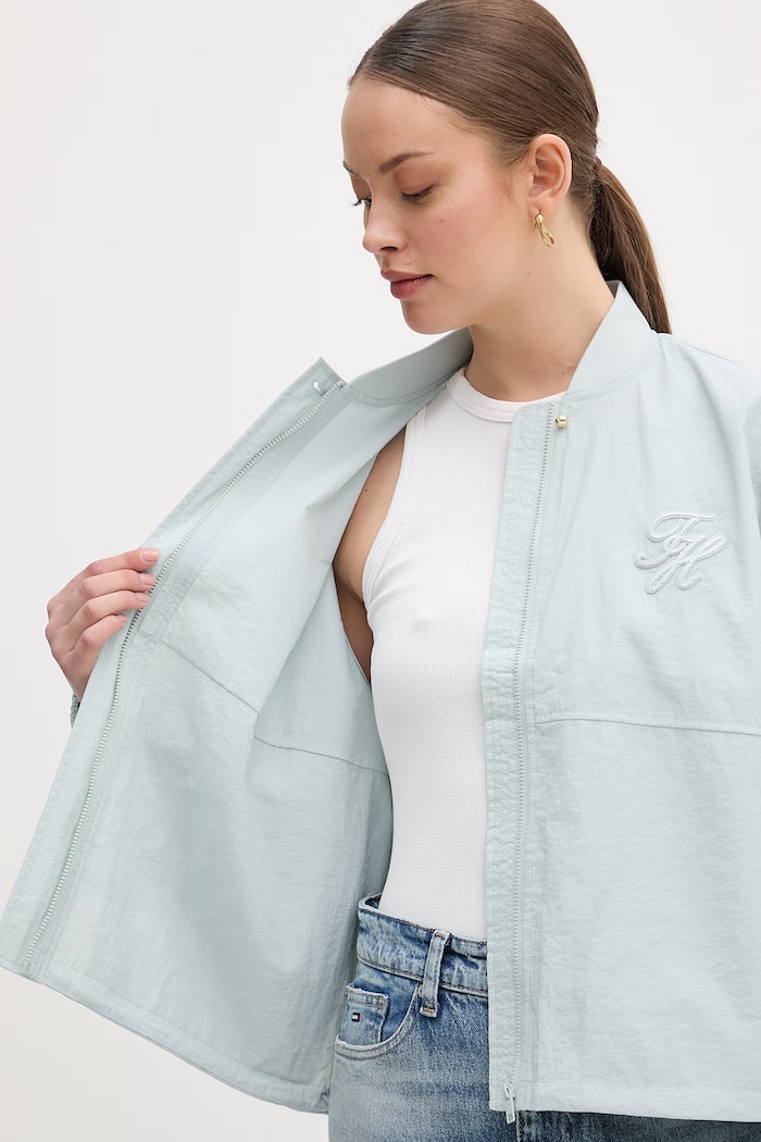 Tommy Hilfiger geacă de tranziție pentru femei WW0WW48619