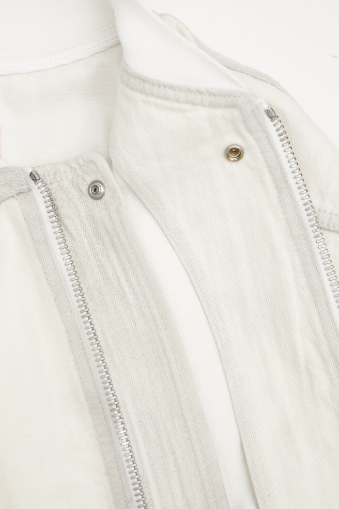 Джинсова безрукавка Rick Owens DRKSHDW Tatlin DS01F4717.DMW бежевий
