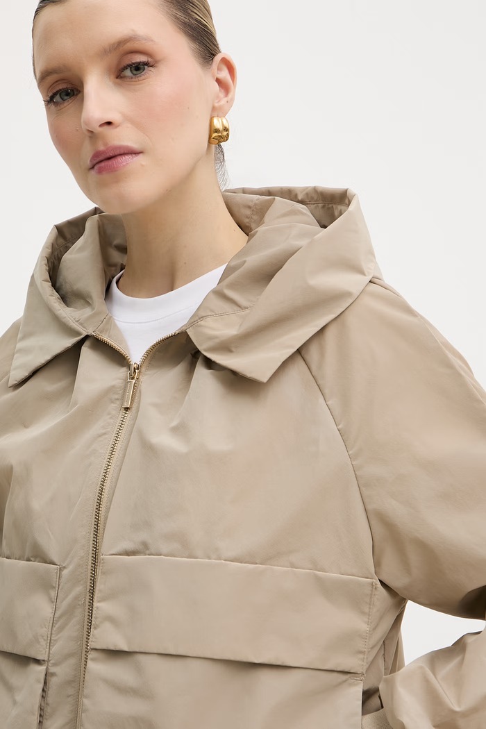 Armani Exchange kurtka damska beżowy XW001932.AF21526