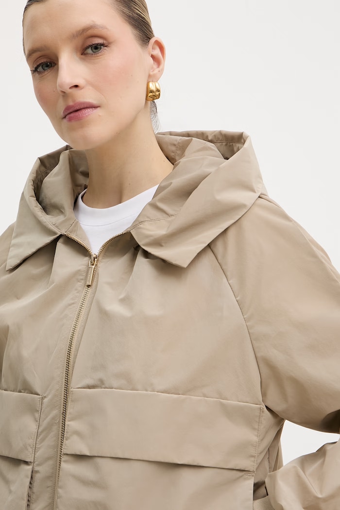 Armani Exchange kurtka damska beżowy XW001932.AF21526