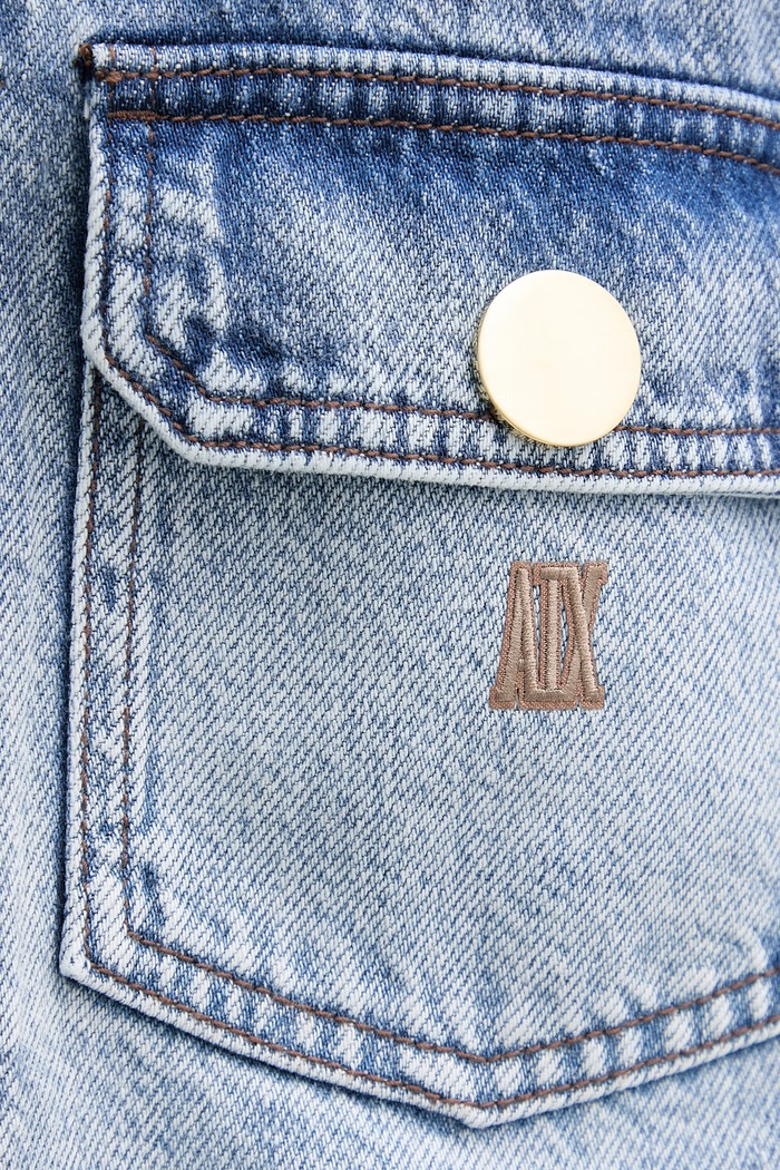 Armani Exchange džínsová bunda dámska XW002260.AF21338 modrá