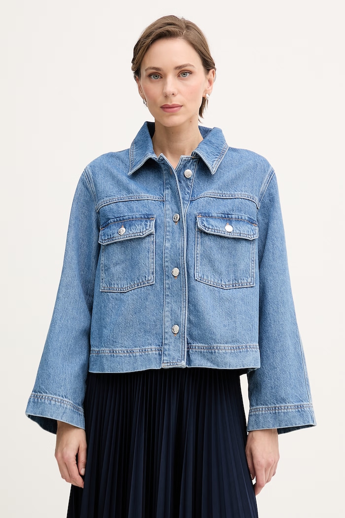 Joop! jachetă pentru femei, din denim albastru 30102902