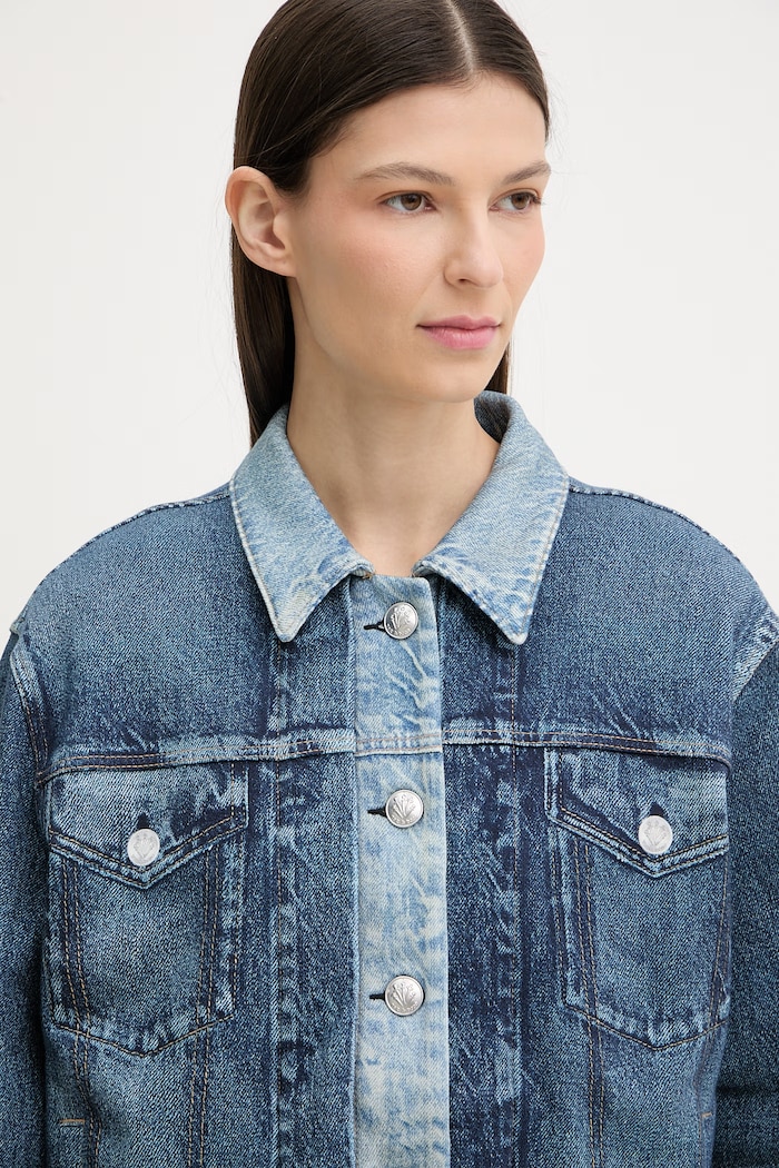 rag & bone prehodna jakna ženska bombažna Miramar RC8425H0MTE modra