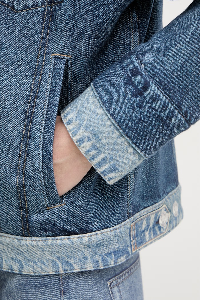 rag & bone prehodna jakna ženska bombažna Miramar RC8425H0MTE