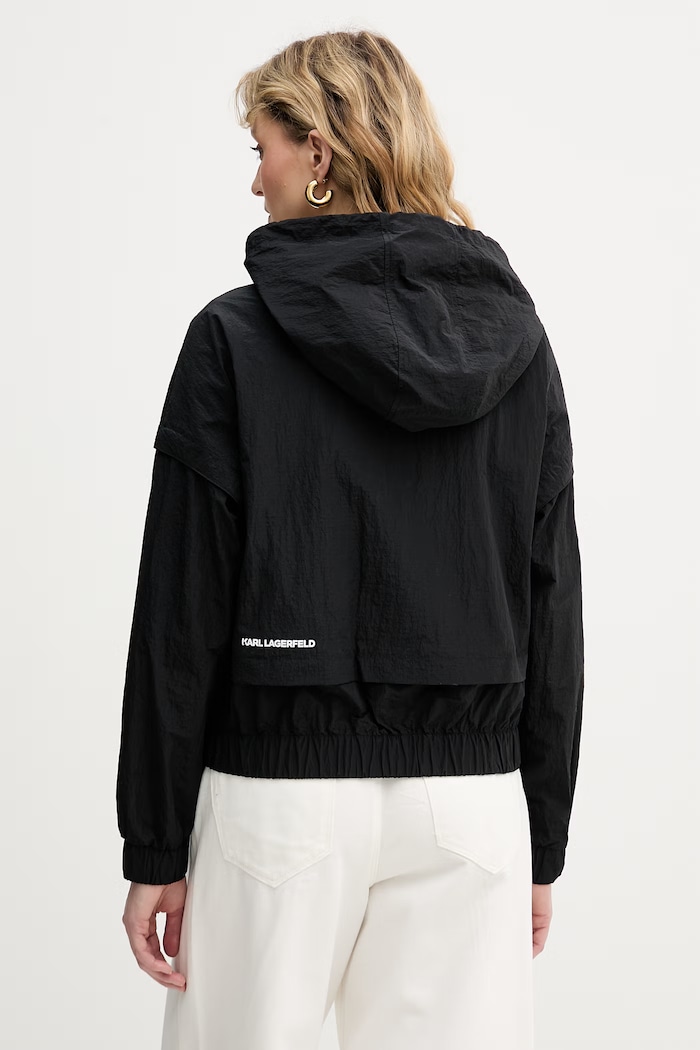 Oblečenie Karl Lagerfeld anorak dámsky B2W15025 čierna