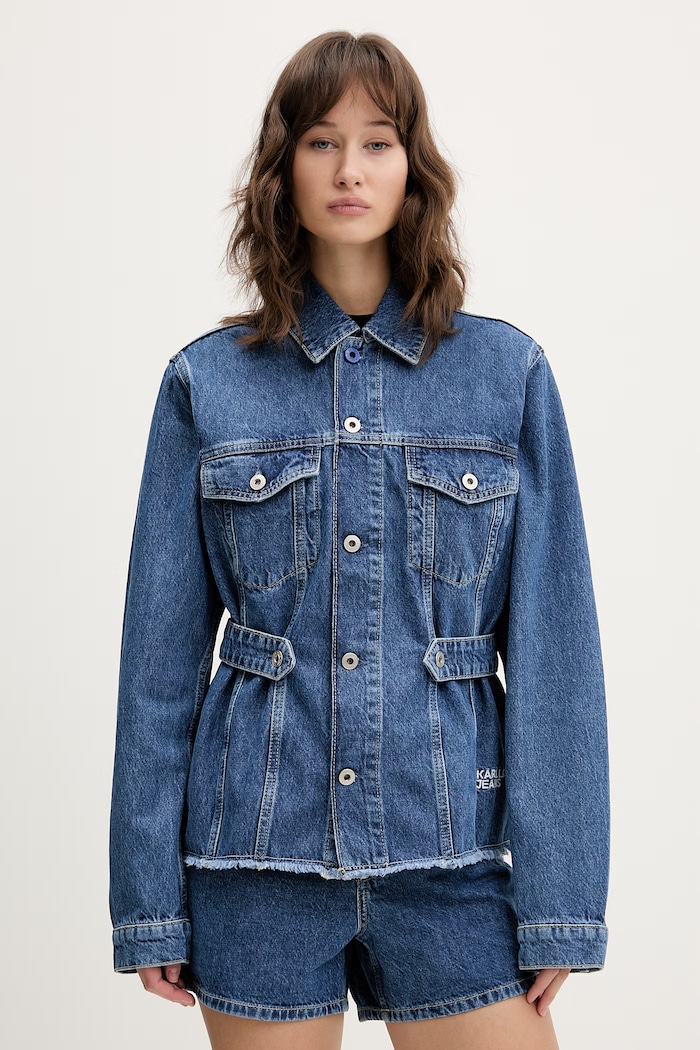 Jeans jakna Karl Lagerfeld Jeans Drugo modra B2W14034