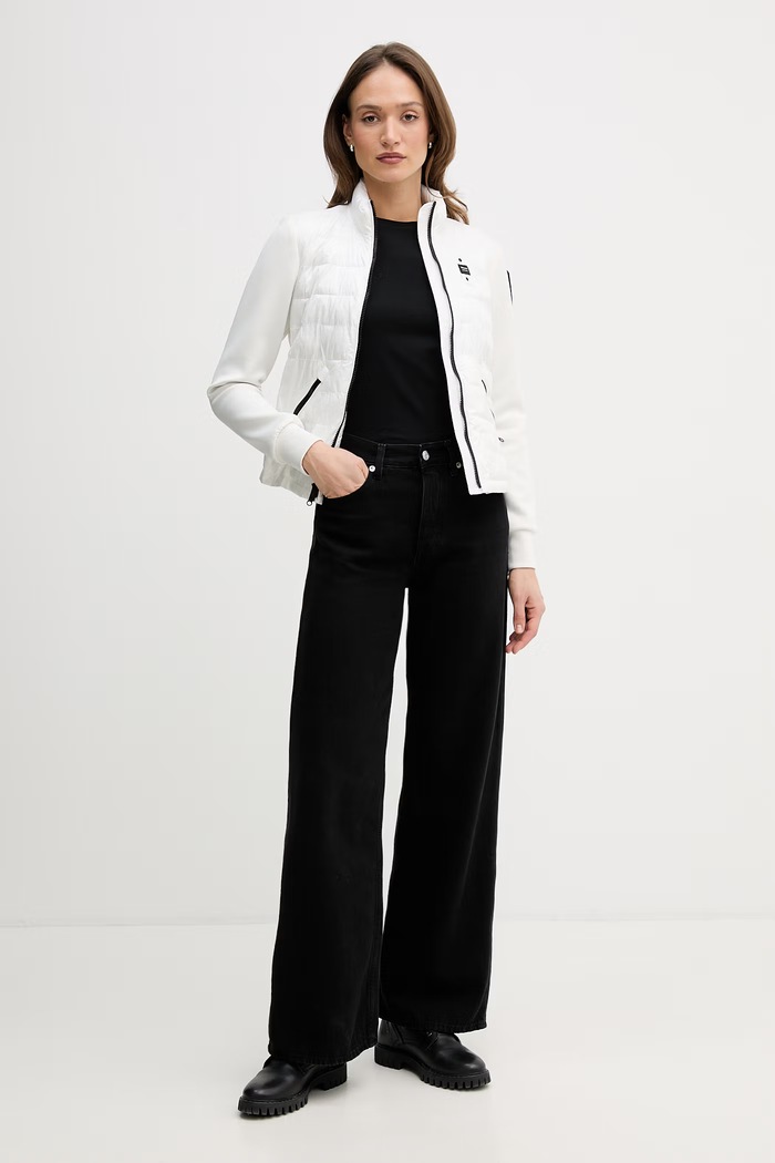 Blauer krátka bunda dámska HASKEL BLDC02206 biela SS26