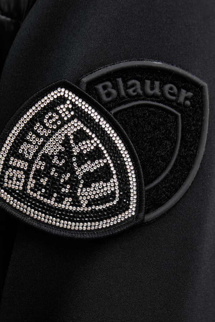 Blauer krátka dámska bunda HASKEL BLDC02206 čierna