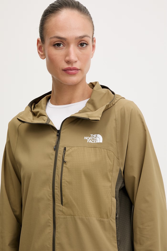 The North Face туристическо яке дамско Woven зелен NF0A8ER2JV41