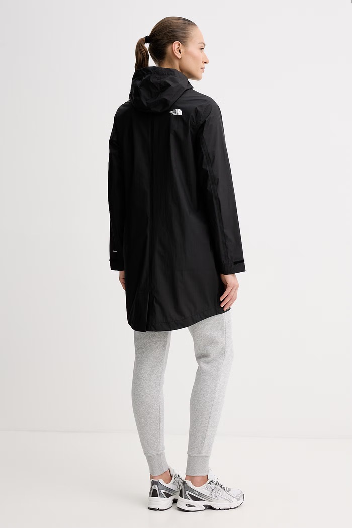 Oblečení The North Face dlouhá dámská bunda PACKABLE SHELL NF0A8GCAJK31 černá