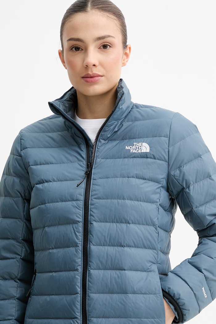 The North Face páperová bunda dámska Classic Down modrá NF0A8D3F0U31