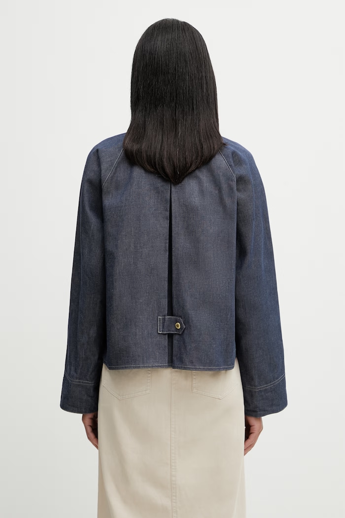 Clothing Barbour LCA0393IN71 transitional jacket Women's denim LCA0393IN71 navy