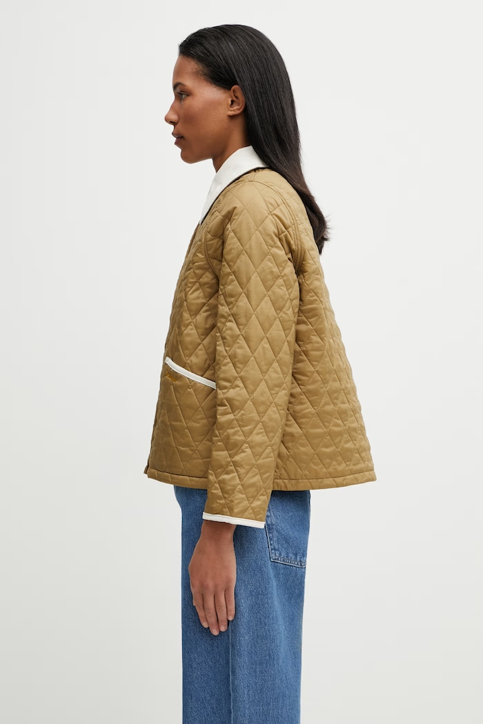 Barbour LQU1851BE91 transitional jacket women's LQU1851BE91 green SS26