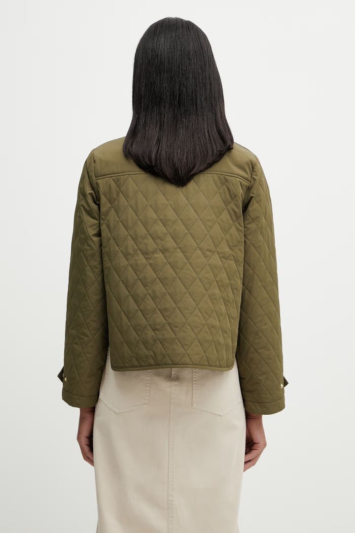 Clothing Barbour LQU1895GN93 transitional jacket women's LQU1895GN93 green
