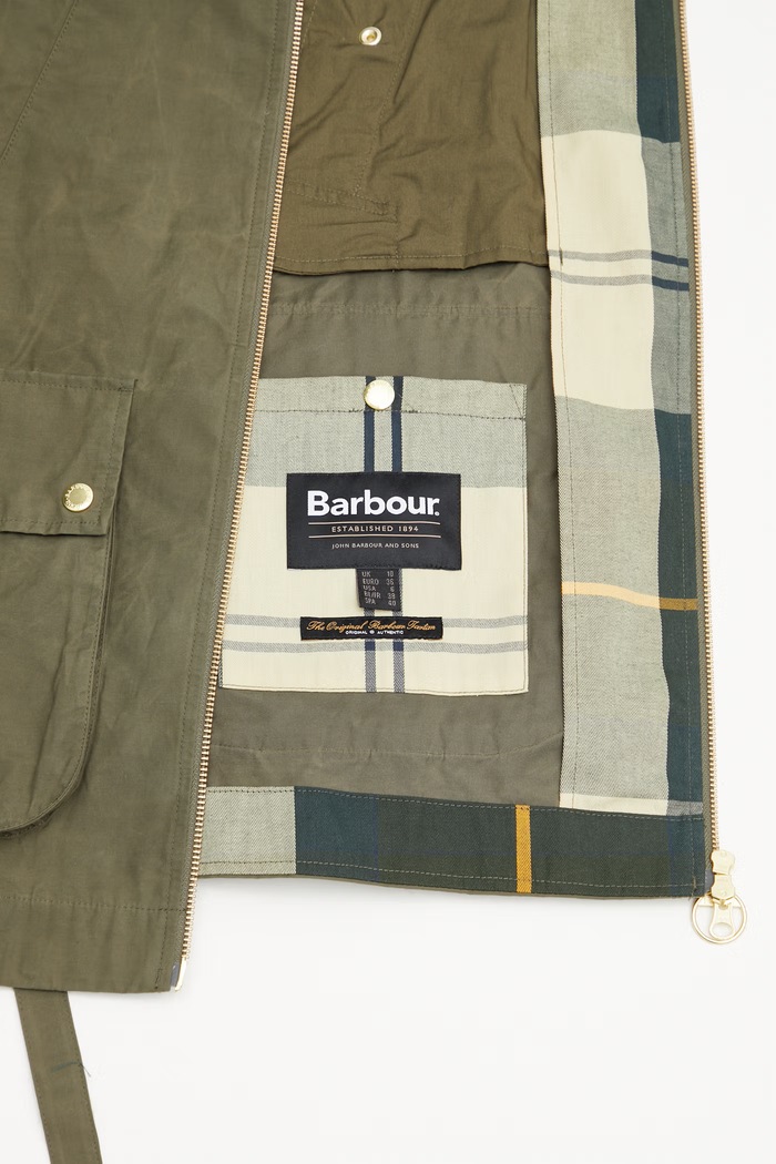 Barbour LSP0305OL72 women's transitional jacket with cotton LSP0305OL72 green