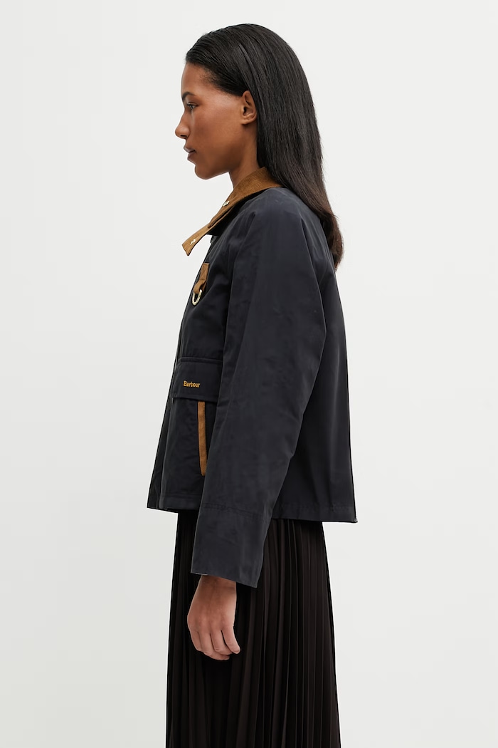 Barbour LSP0311NY91 transitional jacket Women's with cotton LSP0311NY91 navy SS26