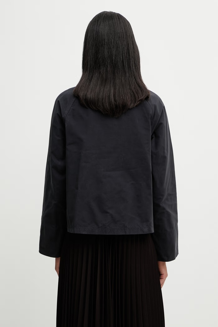 Clothing Barbour LSP0311NY91 transitional jacket Women's with cotton LSP0311NY91 navy