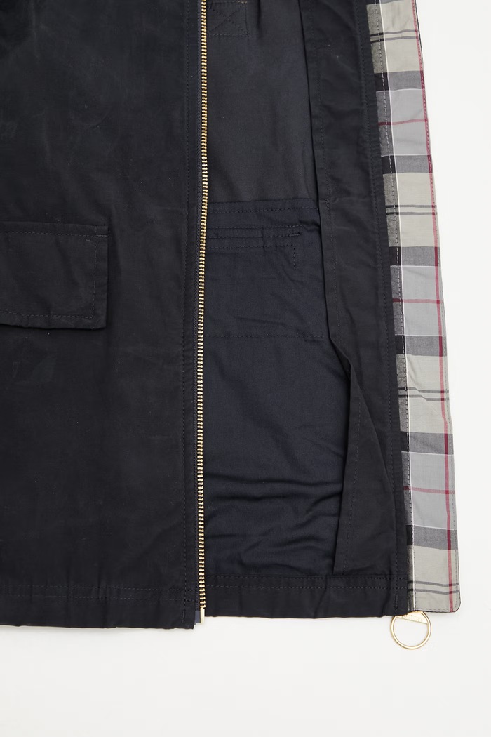 Barbour LSP0311NY91 transitional jacket Women's with cotton LSP0311NY91 navy