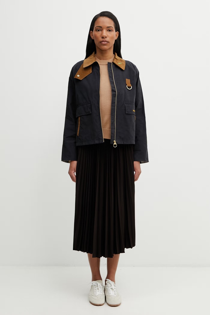 Barbour LSP0311NY91 transitional jacket Women's with cotton LSP0311NY91