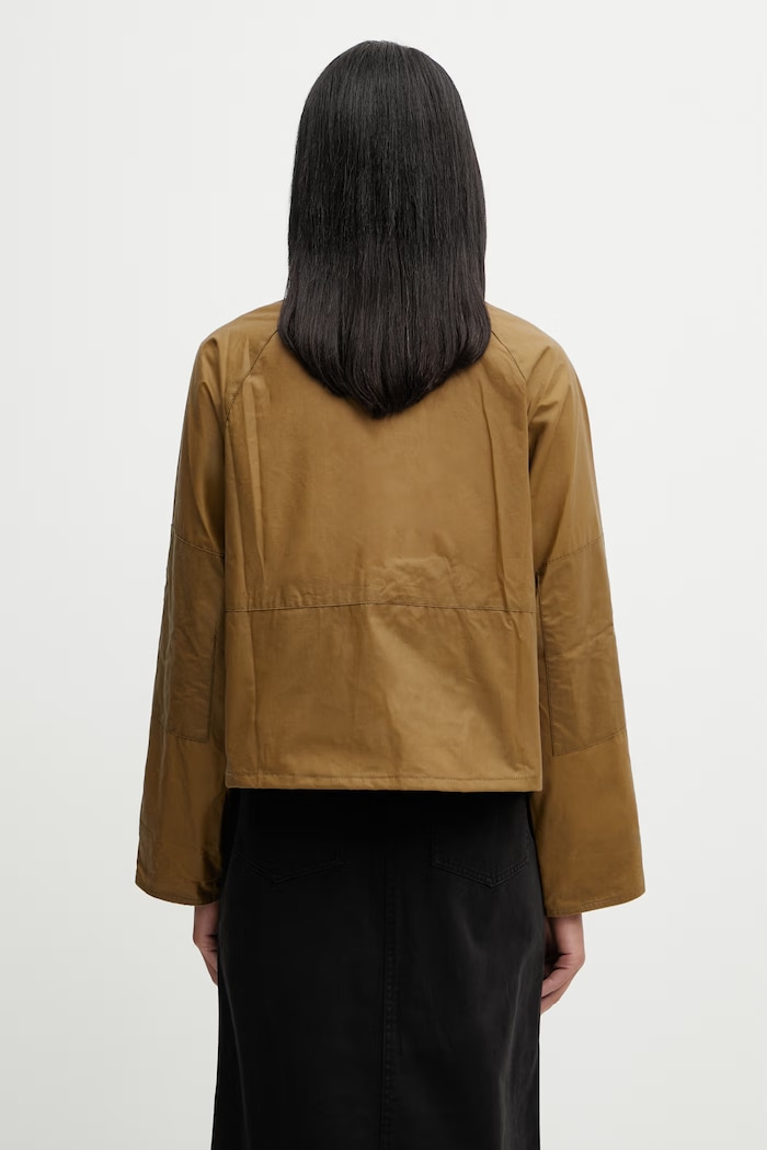 Barbour LWX1530SN11 přechodová bunda dámská bavlněná LWX1530SN11 zelená
