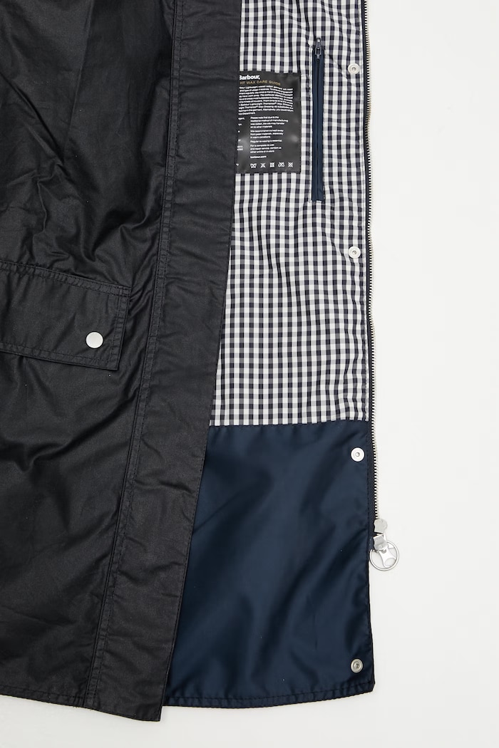 Barbour LWX1534NY51 transitional jacket women's cotton black LWX1534NY51