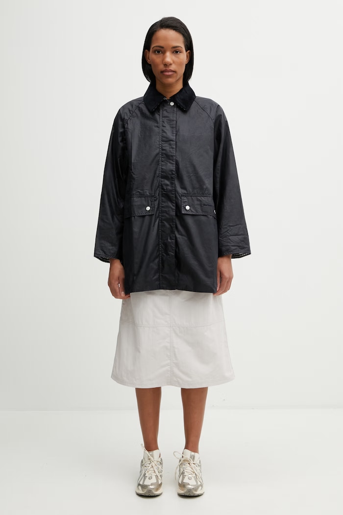 Barbour LWX1534NY51 transitional jacket women's cotton LWX1534NY51 black