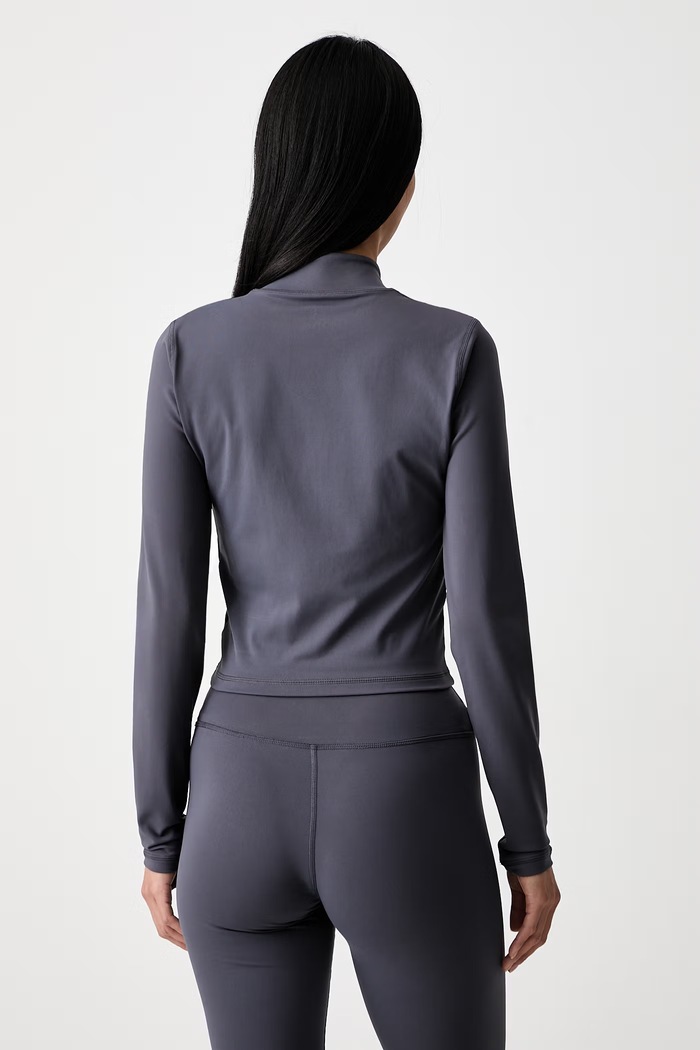 Odzież Sporty & Rich Serif bluza rozpinana damska TO018711300GY25 szary