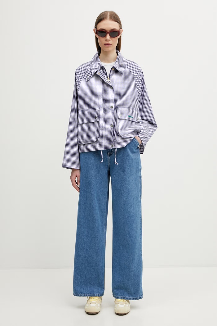 Barbour x Paul Smith Gingham Spey Γυναικείο μπουφάν βαμβακερό LCA0383NY71