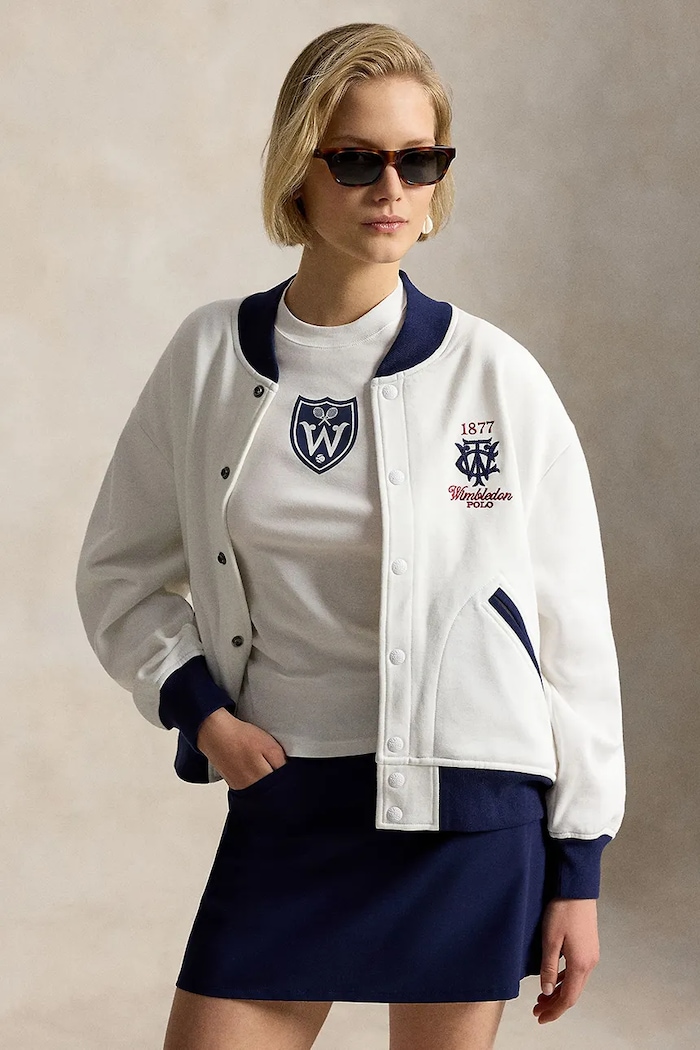 Polo Ralph Lauren kurtka oversize damska biały 211B16024