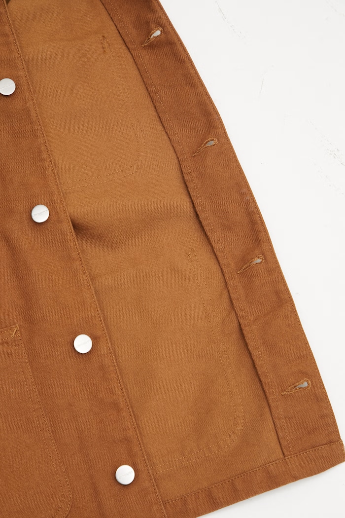 Carhartt WIP W' OG Michigan Coat krótka kurtka damska bawełniana I031570.00S02 brązowy