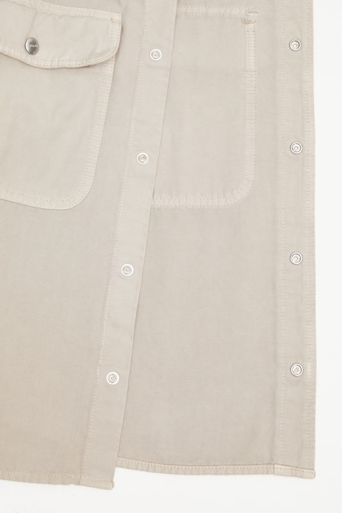 Carhartt WIP W' Prescott Shirt Jac prechodná bunda dámska bavlnená I036513.3VYGD béžová
