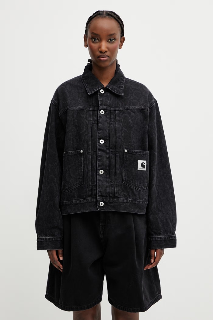 Carhartt WIP W' Belmar Jacket geacă de blugi femeiască negru I036595.3R260