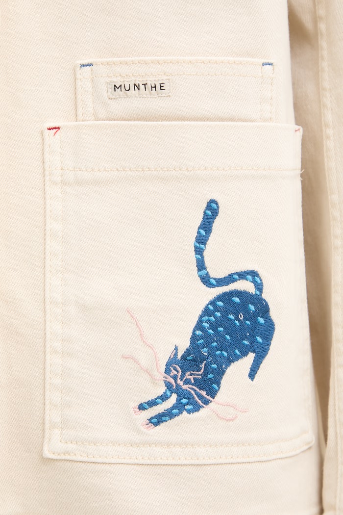 MUNTHE jeans jakna ženska bombažna BRAULIA 261154026188